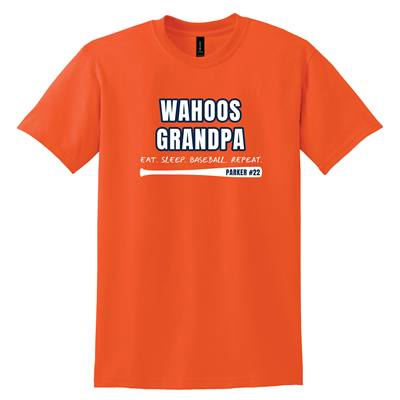 Adult Wahoos Grandpa Tshirt