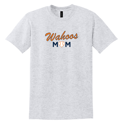 Adult Wahoos Mom Tshirt