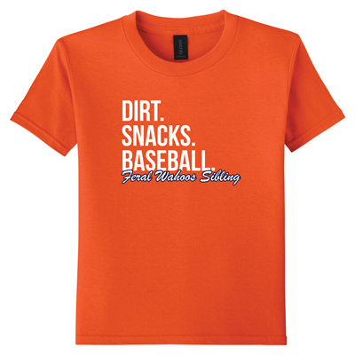 Dirt Snacks Wahoos Tshirt