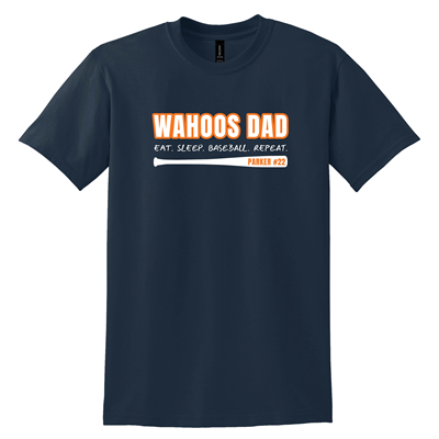 Adult Wahoos Dad Tshirt